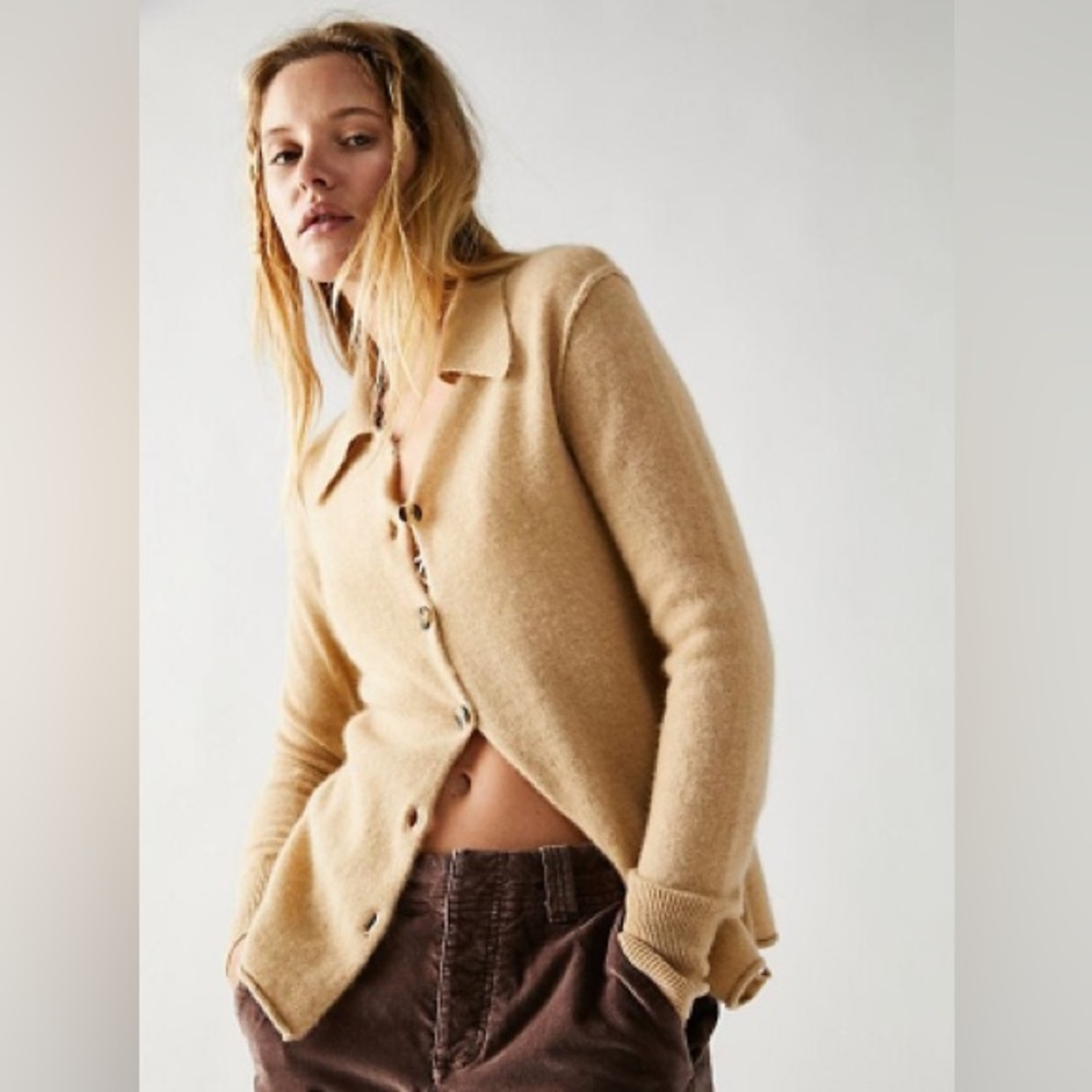 Free People Paloma Cashmere Cardigan